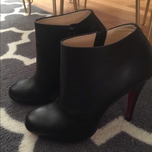 Christian Louboutin Belle 100 Calf Black bootie